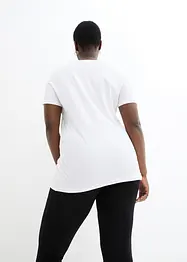 Lot de 2 T-shirts de grossesse et d'allaitement, bonprix