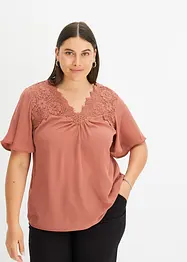 Bluse mit Spitze, BODYFLIRT