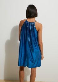 Neckholder-Kleid im Metallic Look, RAINBOW