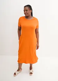 Jerseykleid aus fließender Viskose, bonprix