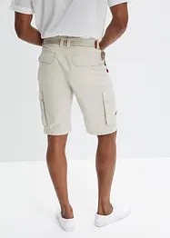 Bermuda cargo avec ceinture, Regular, bonprix