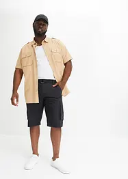 Cargo-Bermuda mit Gürtel, Regular Fit, bonprix