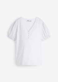 Umstandsshirt / Stillshirt mit Lochstickerei, bpc bonprix collection