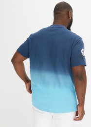 Poloshirt mit Farbverlauf, Kurzarm, bonprix