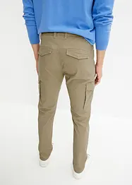 Pantalon cargo extensible Slim Fit, jambes droites, bonprix