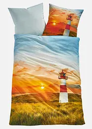 Wendebettwäsche mit maritimen Design, bonprix