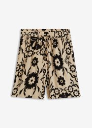 Weite Crinkle-Shorts mit High Waist-Bequembund, bpc bonprix collection