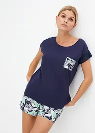 Pyjashort à manches dentelle, bonprix