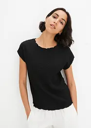 Shirt aus leichtem Crêpe, bonprix