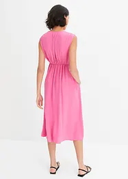 Midi-Kleid mit Drapierung, bonprix