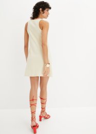 Geripptes Kleid aus elastischem Baumwoll-Mix, bpc bonprix collection