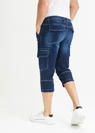 Jean 3/4 avec poches cargo, Loose Fit, John Baner JEANSWEAR