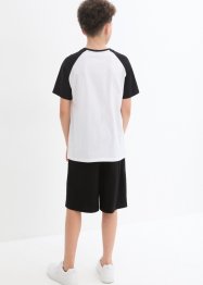 Jungen T-Shirt und kurze Hose aus Bio-Baumwolle (2-tlg.Set), bpc bonprix collection