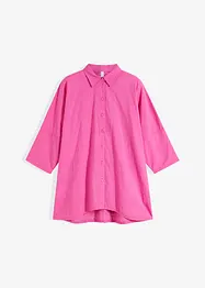 Chemisier oversize avec dos en broderie anglaise, bonprix