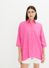 Oversize-Bluse mit Rückteil aus Spitze, RAINBOW