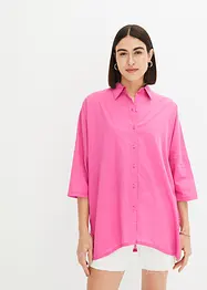 Oversize-Bluse mit Rückteil aus Spitze, bonprix