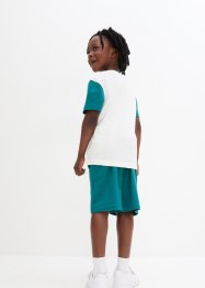Jungen T-Shirt und Shorts aus Bio-Baumwolle (2-tlg.Set), bpc bonprix collection