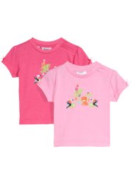 Lot de 2 t-shirts bébé en coton, bpc bonprix collection