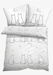 Bettwäsche mit Katze, bpc living bonprix collection