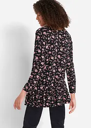 Lange Shirt-Tunika aus Viskose-Mischung, bonprix
