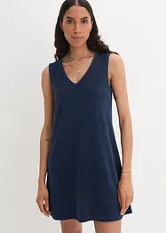Frottee-Kleid in A-Linie, bonprix
