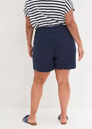 Short en twill avec ceinture à nouer, bpc bonprix collection