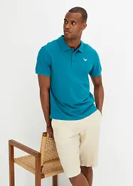 Poloshirt (2er Pack) aus reiner Bio-Baumwolle, bonprix
