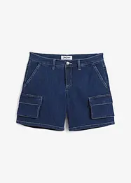 Short cargo en jean, taille normale, John Baner JEANSWEAR