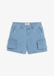 Short cargo en jean, taille normale, John Baner JEANSWEAR