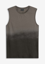 Muskel-Shirt mit Farbverlauf aus Bio Baumwolle, Slim Fit, RAINBOW
