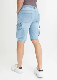 Short long en jean avec poches cargo, Regular Fit, John Baner JEANSWEAR