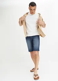 Bermuda en jean extensible, Regular Fit, John Baner JEANSWEAR