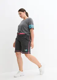 Short en molleton de coton mélangé, bonprix