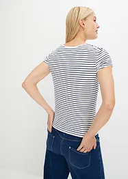 Ringelshirt mit Cut-Out, bonprix