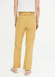 Pantalon léger en twill avec taille élastique, bonprix