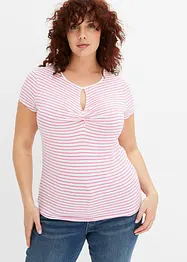 Ringelshirt mit Cut-Out, BODYFLIRT