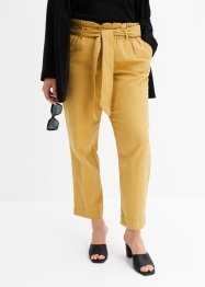 Pantalon léger en twill avec taille élastique, BODYFLIRT
