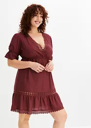 Kleid mit Spitzeneinsatz, bonprix