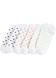 Kurzsocken mit Bio-Baumwolle (6er Pack), bonprix