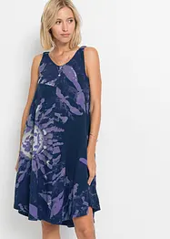 Jerseykleid mit Batikmuster, bonprix