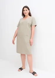 Minikleid mit Leinen, bonprix