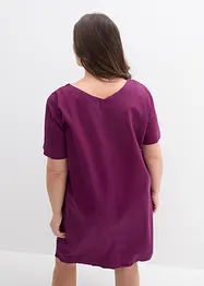 Robe courte en lin majoritaire, bonprix