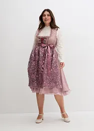 Dirndl mit Pailletten-Schürze, bonprix