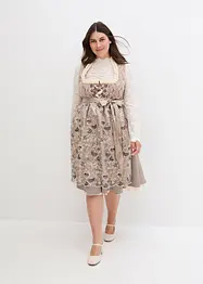 Dirndl avec tablier à sequins, bonprix