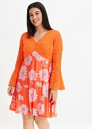 Robe trapèze en jersey, bonprix