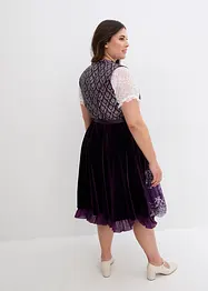 Dirndl mit Jacquard und Stickerei (2-tlg.Set), bonprix