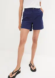 High Waist Shorts aus Twill, bonprix