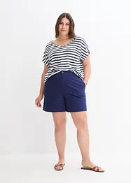 High Waist Shorts aus Twill, bpc bonprix collection