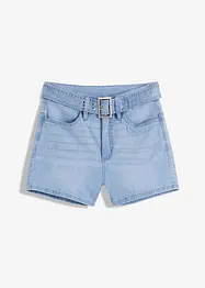 Jeans-Shorts mit Gürtel (2-tlg. Set), bonprix