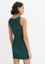 Geripptes Kleid aus reiner Bio-Baumwolle, RAINBOW